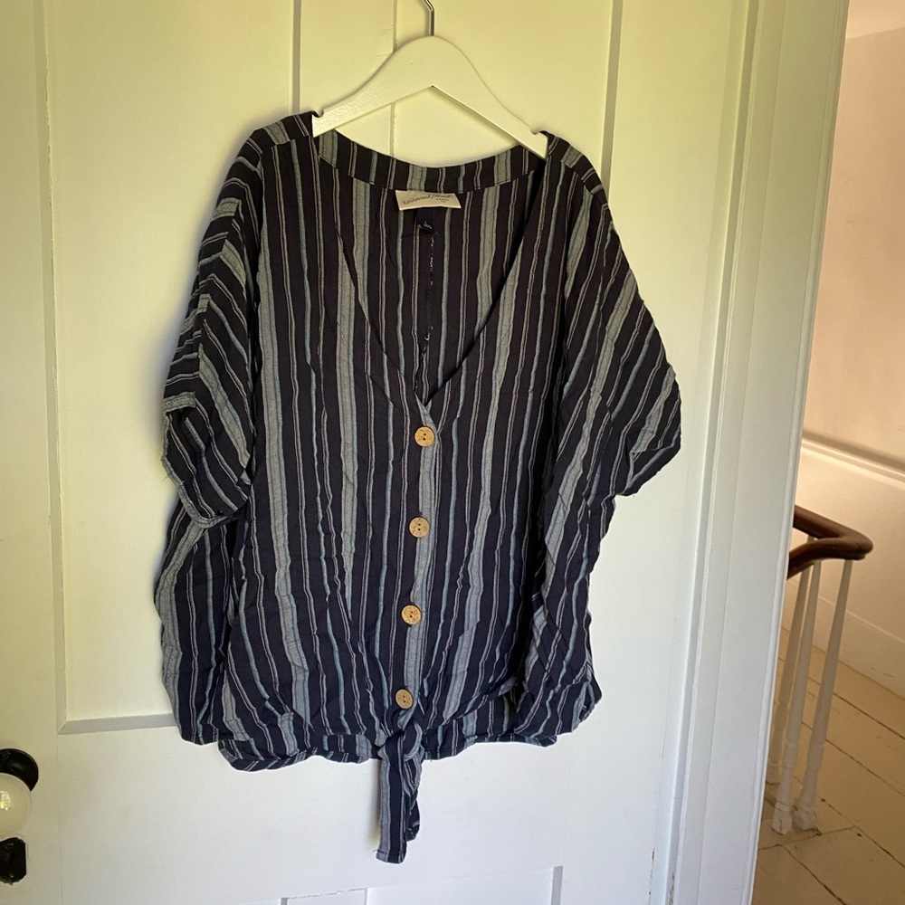 Target Flowy Tie Top